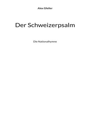 cover image of Der Schweizerpsalm